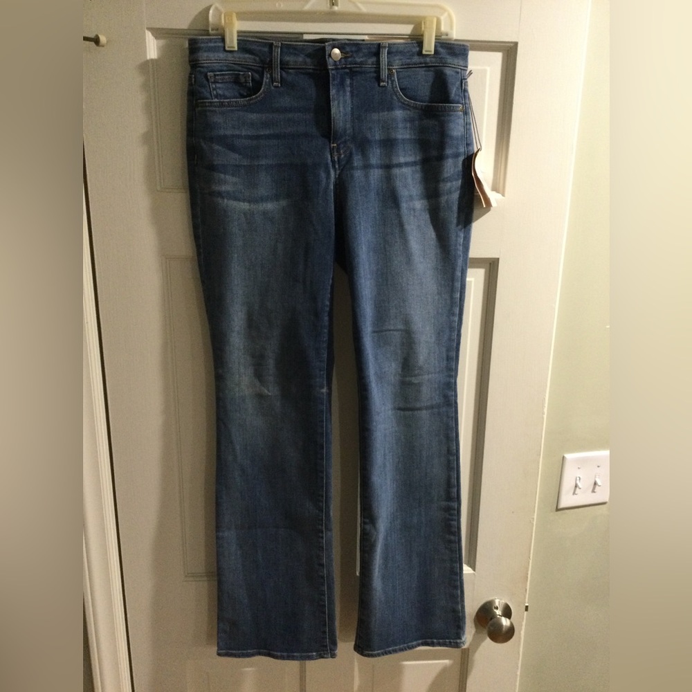NYDJ Barbara bootcut jeans.